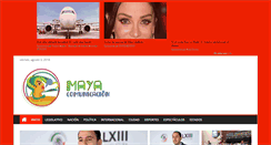 Desktop Screenshot of mayacomunicacion.com.mx